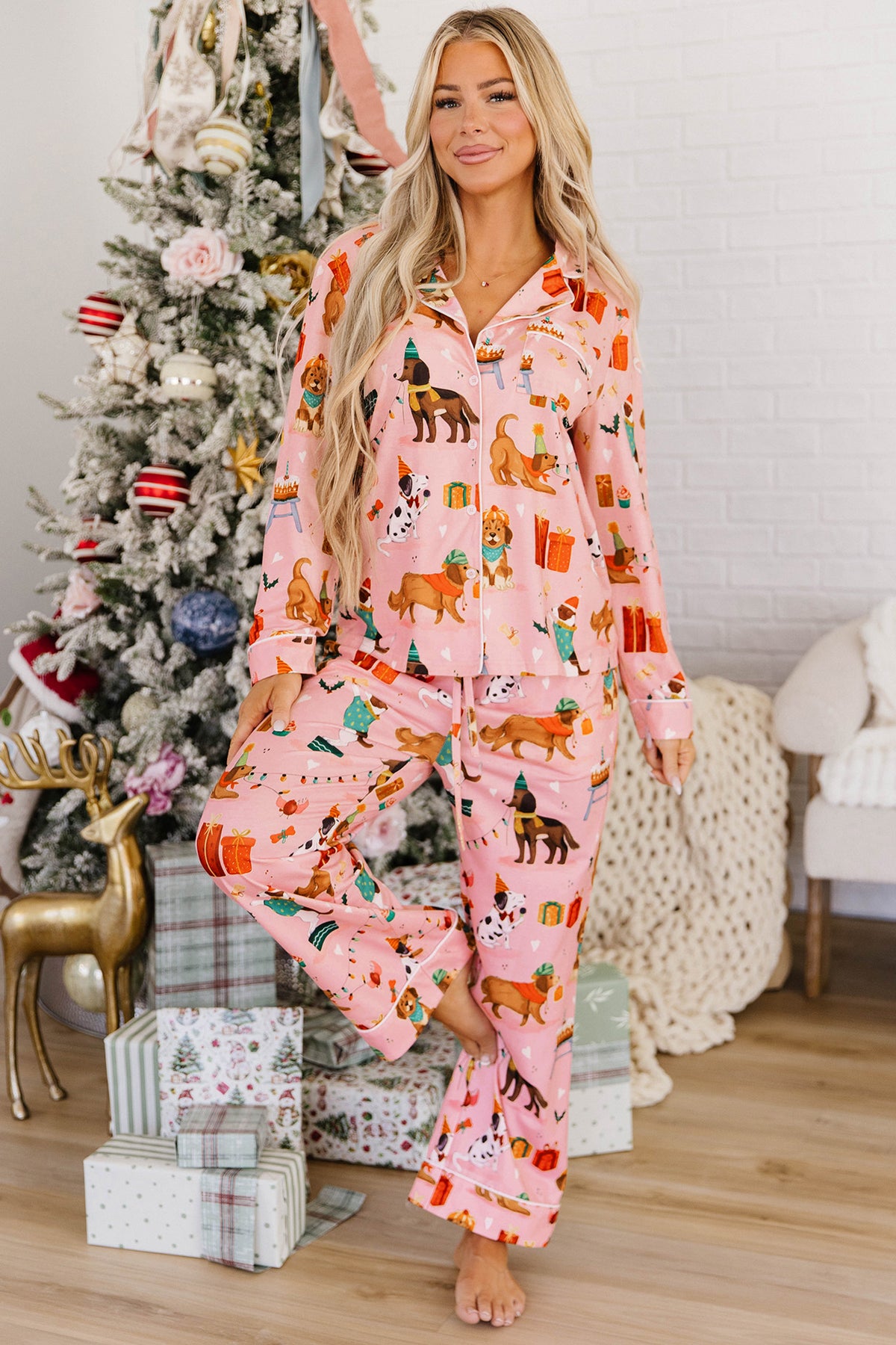 Pink Abstract Dog Lounge Set PREORDER ETA 3 WEEKS