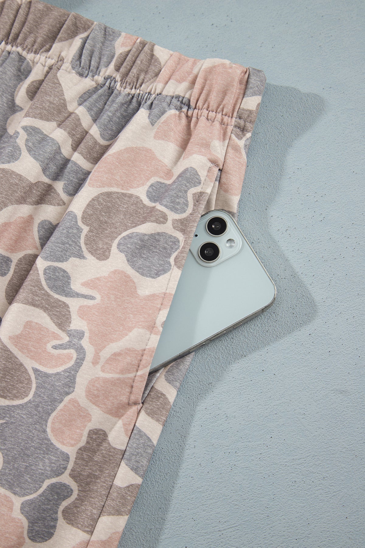 Multicolour Camouflage Long Sleeve Round Neck Two-Piece Plus Size Set PREORDER ETA 3 WEEKS