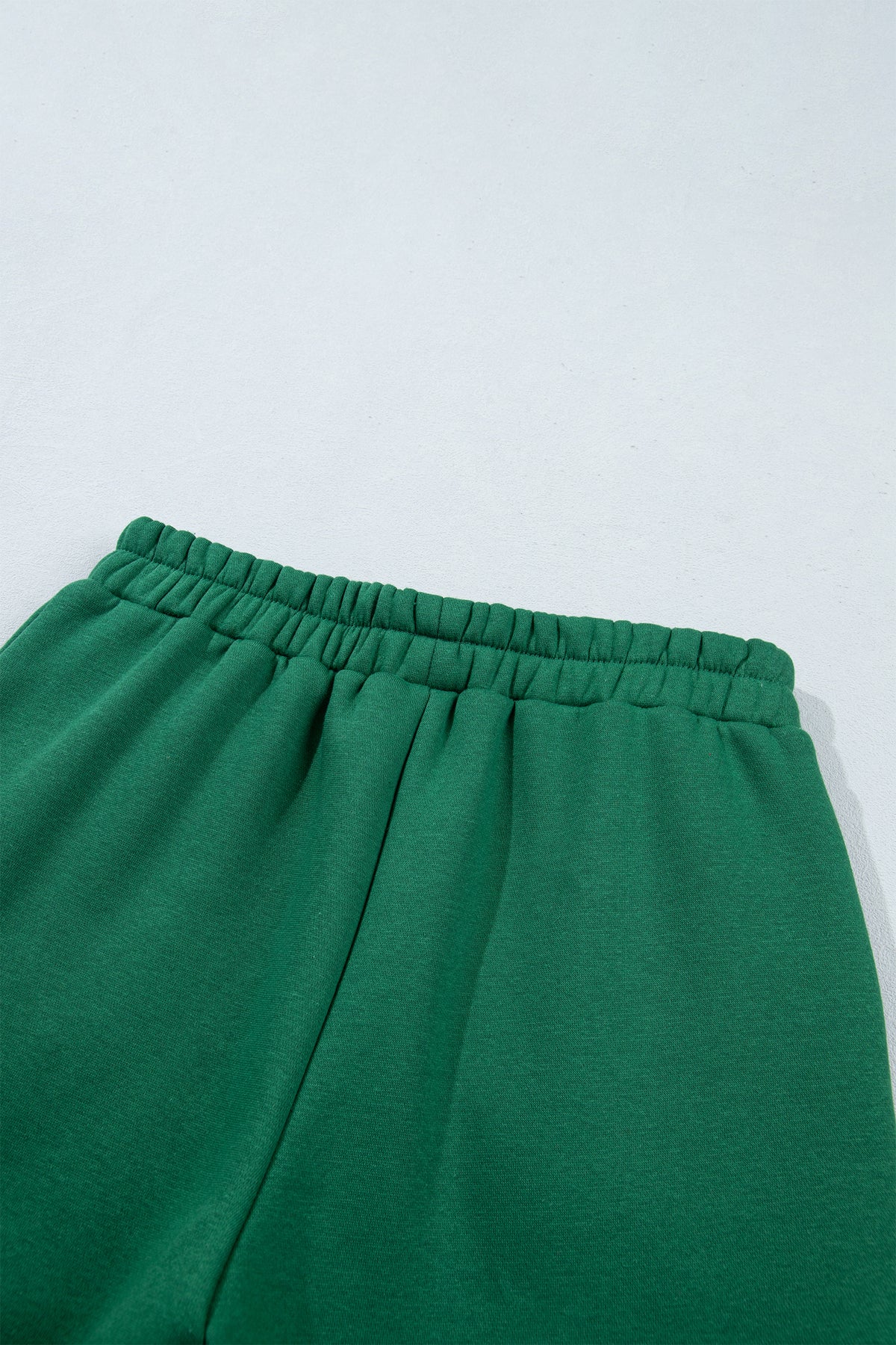 Evergreen Polka Dot Trim Baggy Pullover 2pcs Short Set PREORDER ETA 3 WEEKS