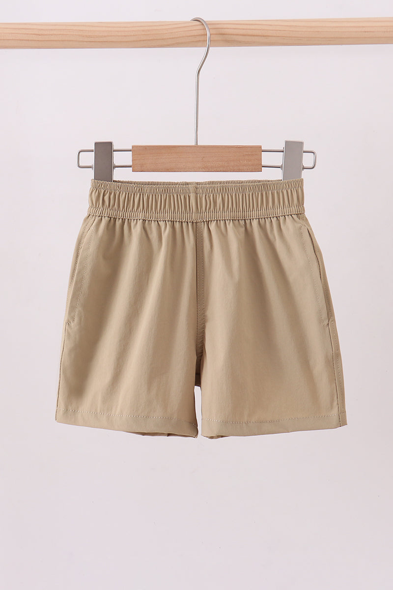 Tan everyday shorts