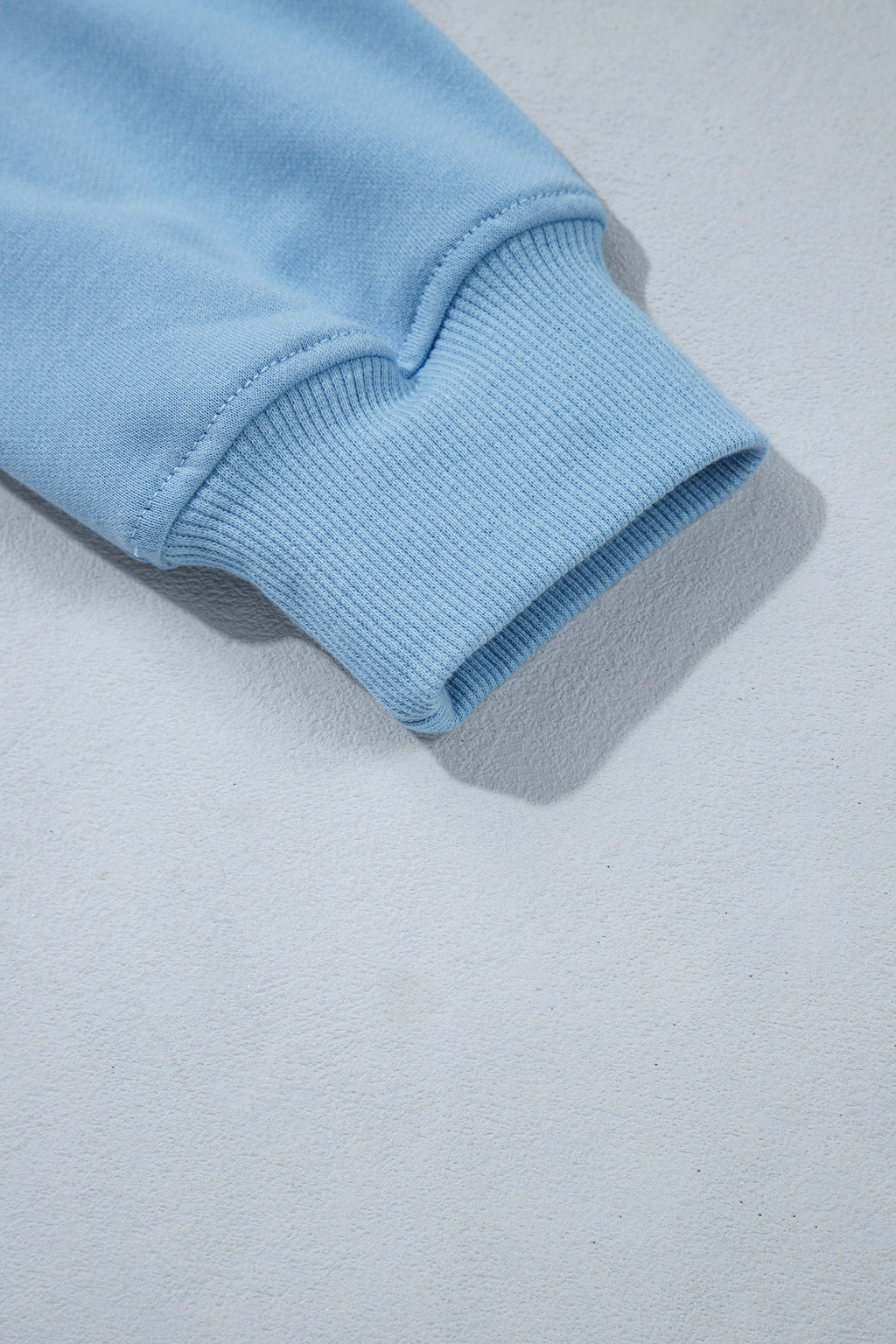 Beau Blue Polka Dot Hooded Zip-Up Sweatshirt PREORDER ETA 3 WEEKS