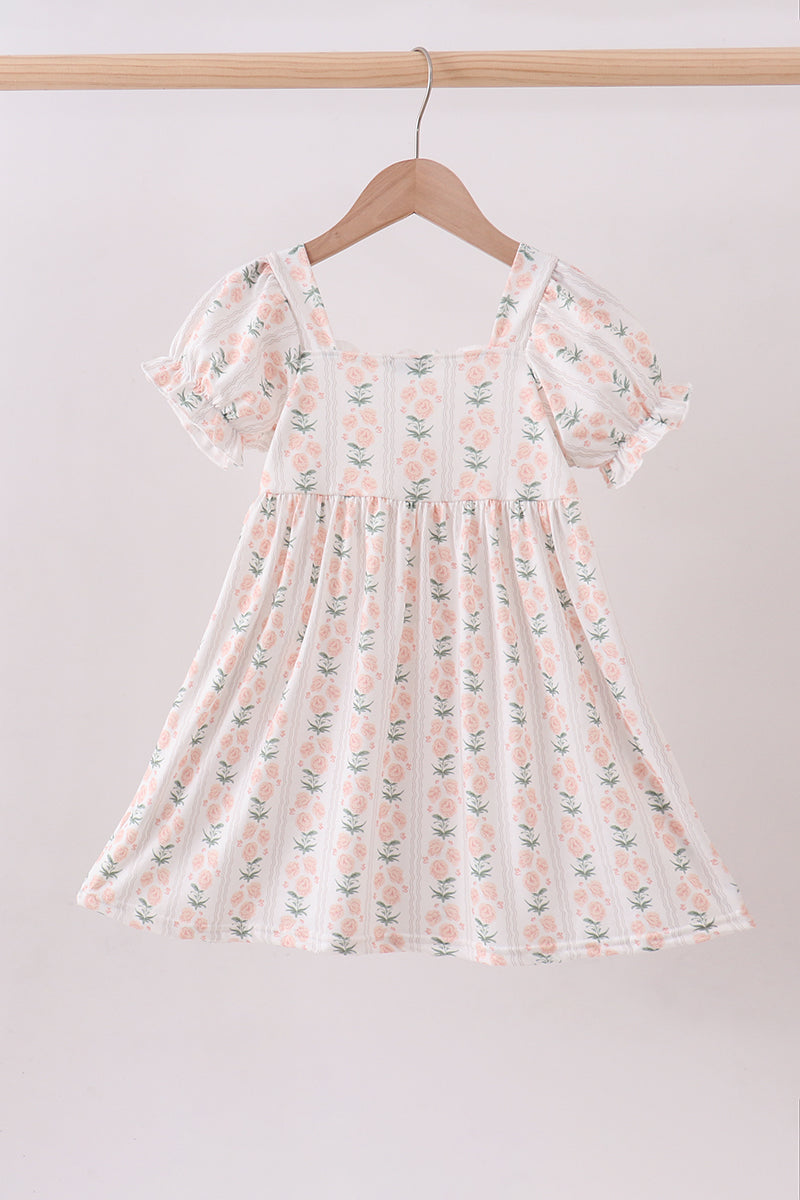 Sage floral mom&me dress