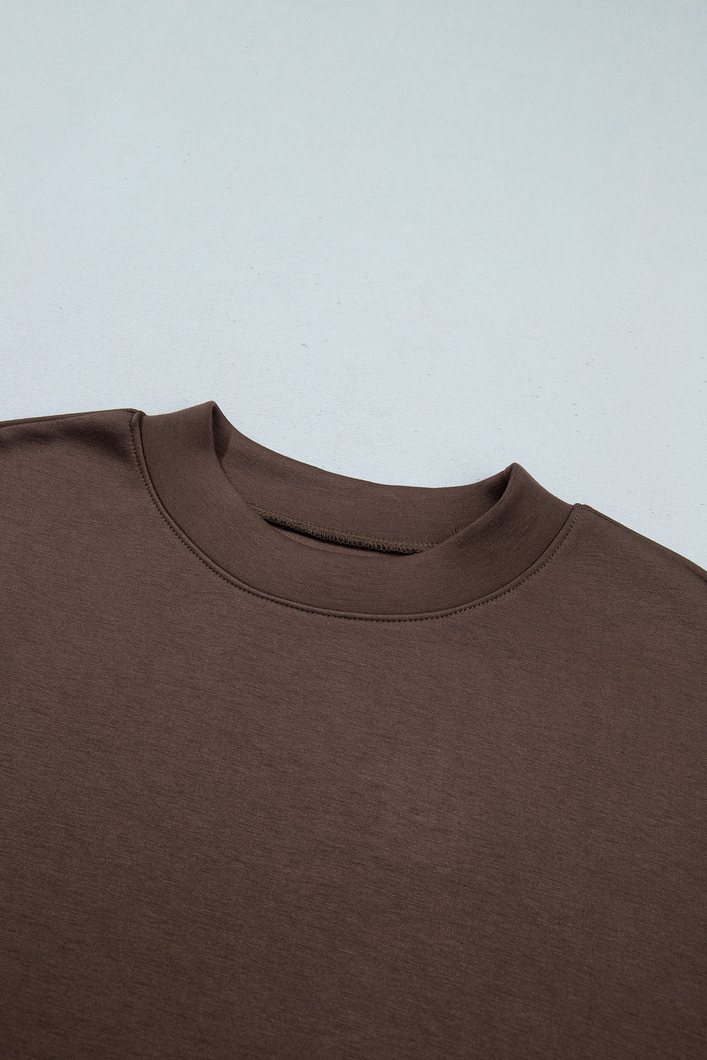 Coffee Camouflage Sleeve Crewneck Baggy Pullover Sweatshirt PREORDER ETA 3 WEEKS