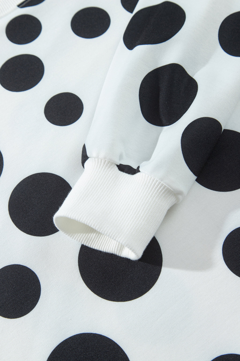 Khaki Polka Dot Long Sleeve Top Drawstring Relaxed Pants Set PREORDER ETA 3 WEEKS