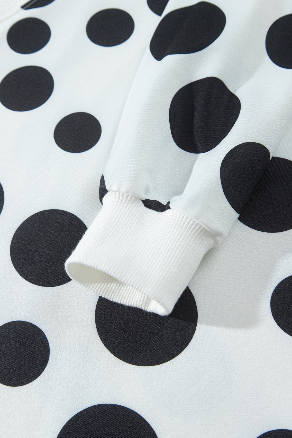 Khaki Polka Dot Long Sleeve Top Drawstring Relaxed Pants Set PREORDER ETA 3 WEEKS