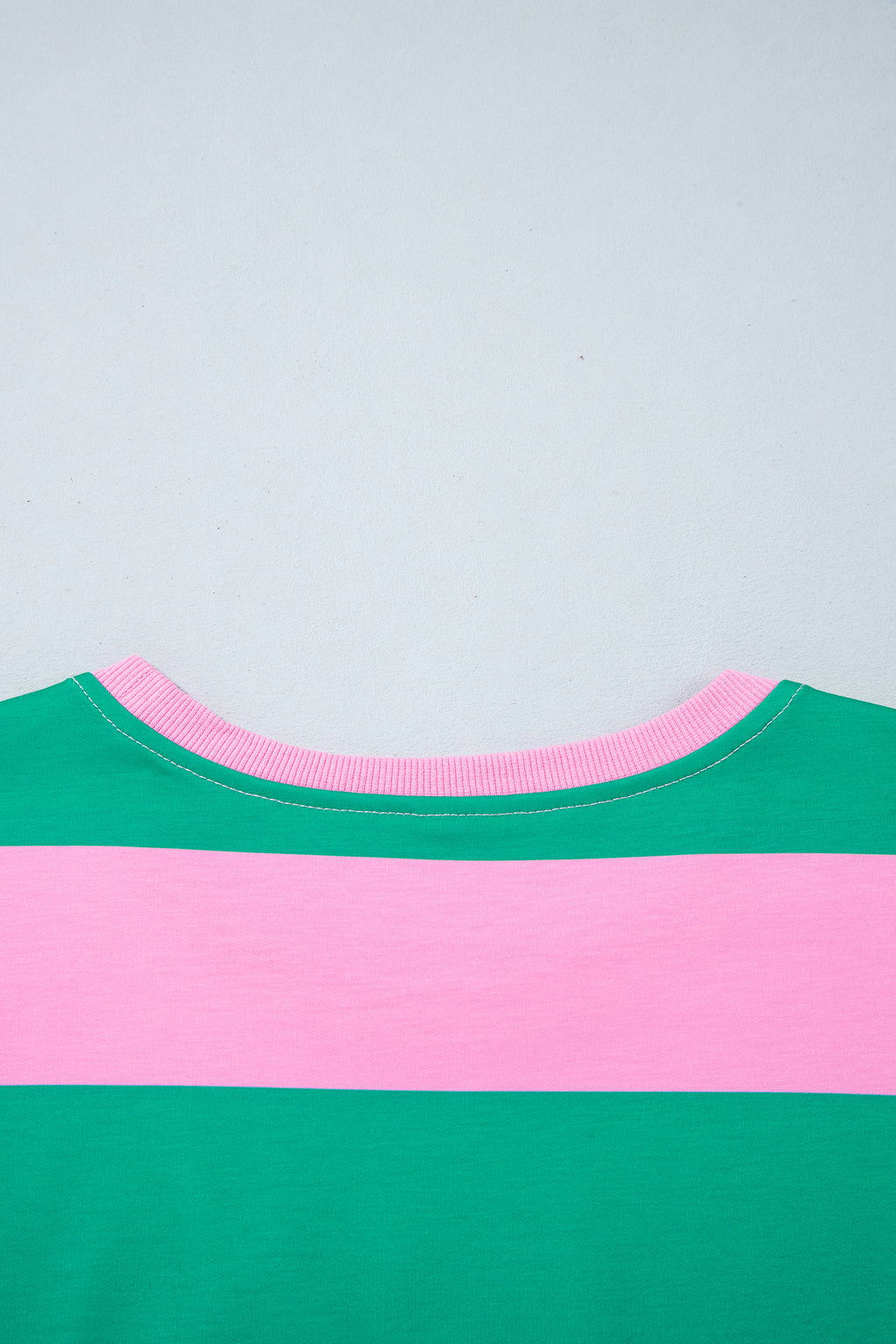 Green Stripe Festive Holly Jolly Printed Casual Plus Size Sweatshirt PREORDER ETA 3 WEEKS