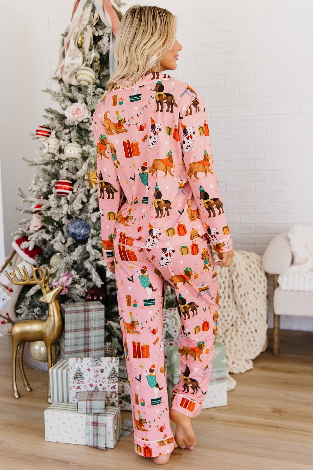 Pink Abstract Dog Lounge Set PREORDER ETA 3 WEEKS