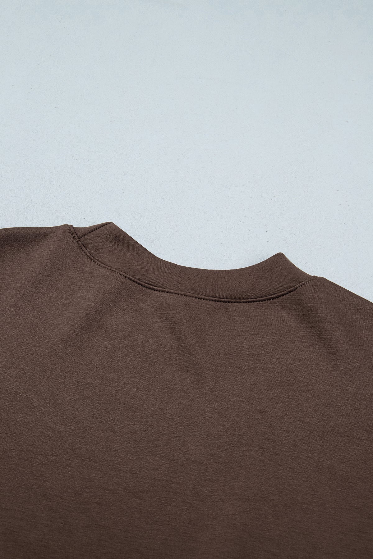 Coffee Camouflage Sleeve Crewneck Baggy Pullover Sweatshirt PREORDER ETA 3 WEEKS
