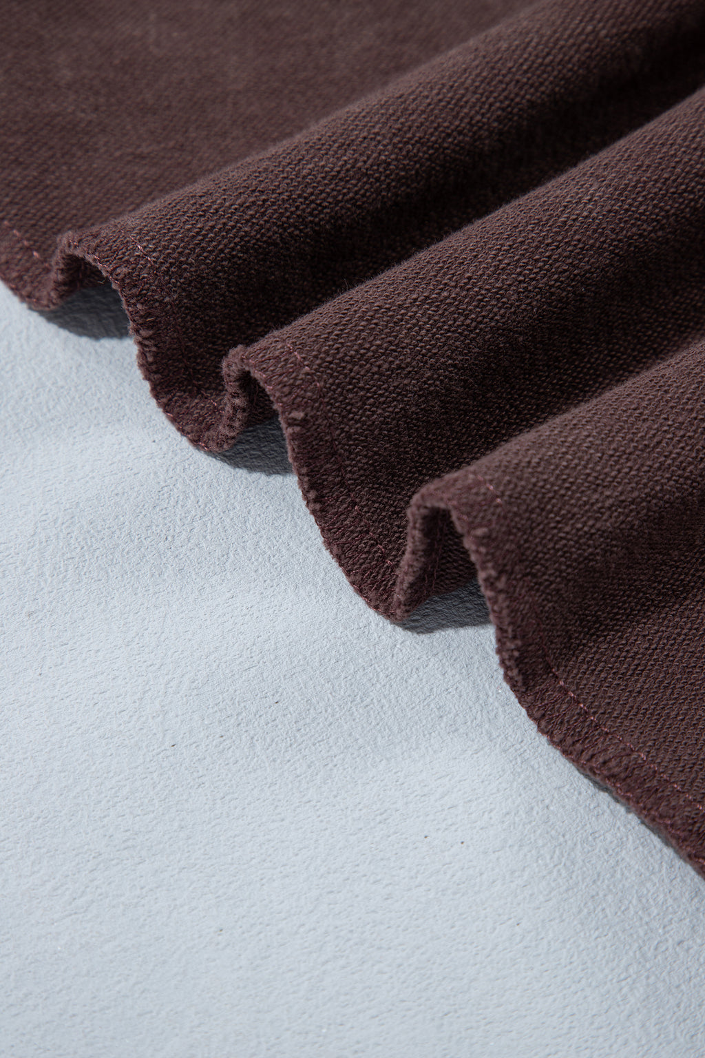 Coffee 100% Cotton Mineral Wash Elastic Waistband Plus Size Barrel Pants PREORDER ETA 3 WEEKS