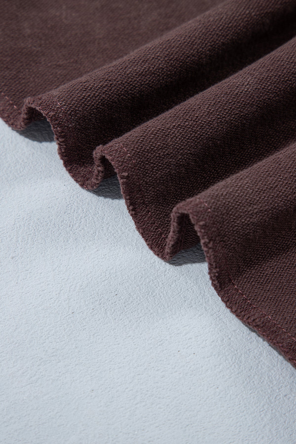 Coffee 100% Cotton Mineral Wash Elastic Waistband Plus Size Barrel Pants PREORDER ETA 3 WEEKS