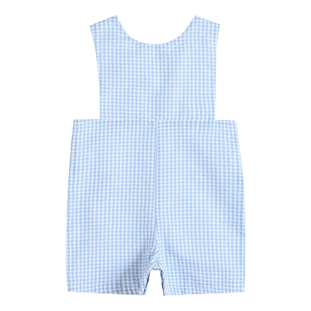 Light Blue Gingham Jon Jon