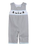 Light Gray Mallard Smocked Longall