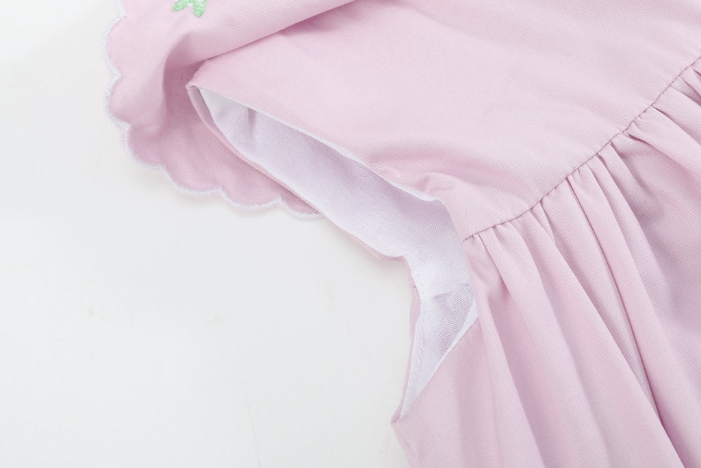 Light Purple Bunny and Flowers Dress