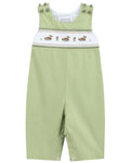 Pistachio Green Mallard Duck Smocked Longall