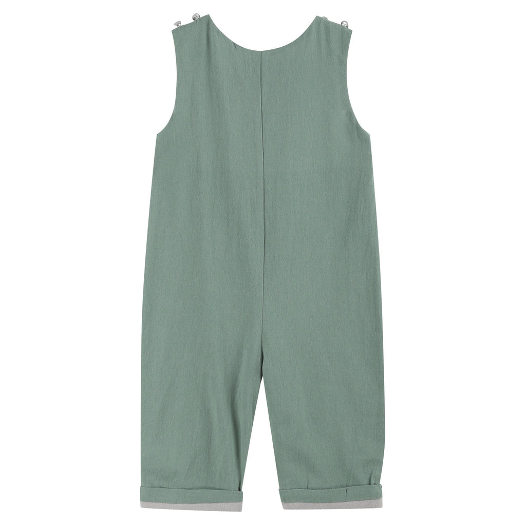 Sage Green Mallard Smocked Longall