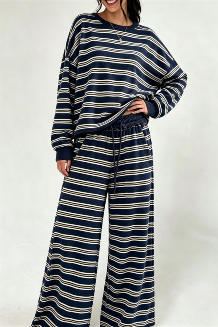 Sky Blue Stripe front view